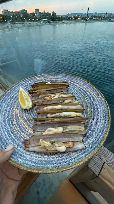 Navajas a la plancha