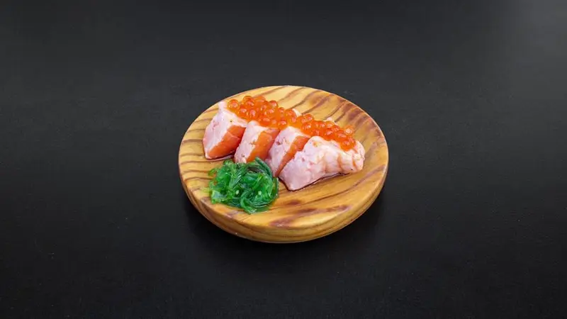 Aburi shake to ikura