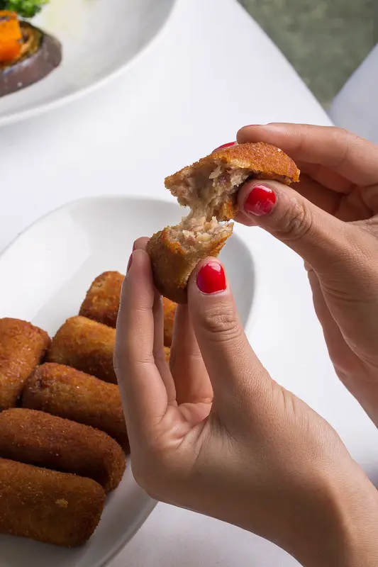 Croquetas de jamón de bellota 