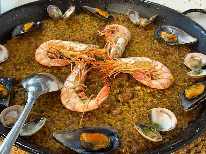 Arroz de Mariscos (por persona)