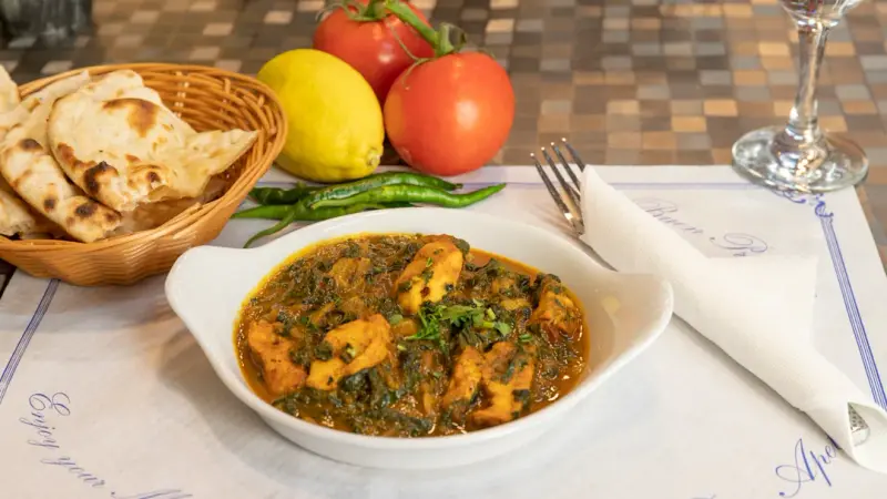 Chicken saag