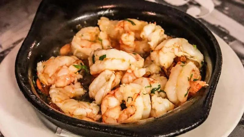 Gambas al ajillo