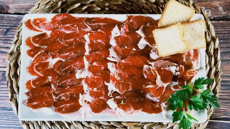 Iberian ham tray