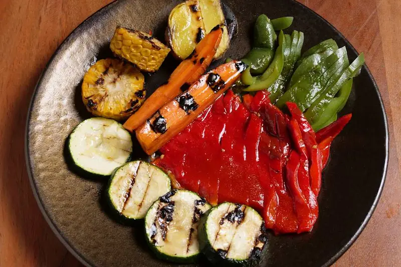 Verduras a la brasa