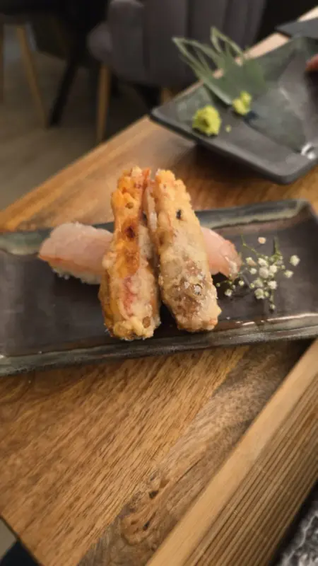 Aka ebi no tempura