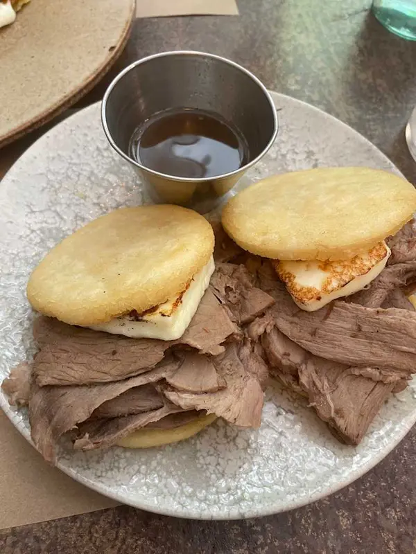 Arepas aguita de sapo