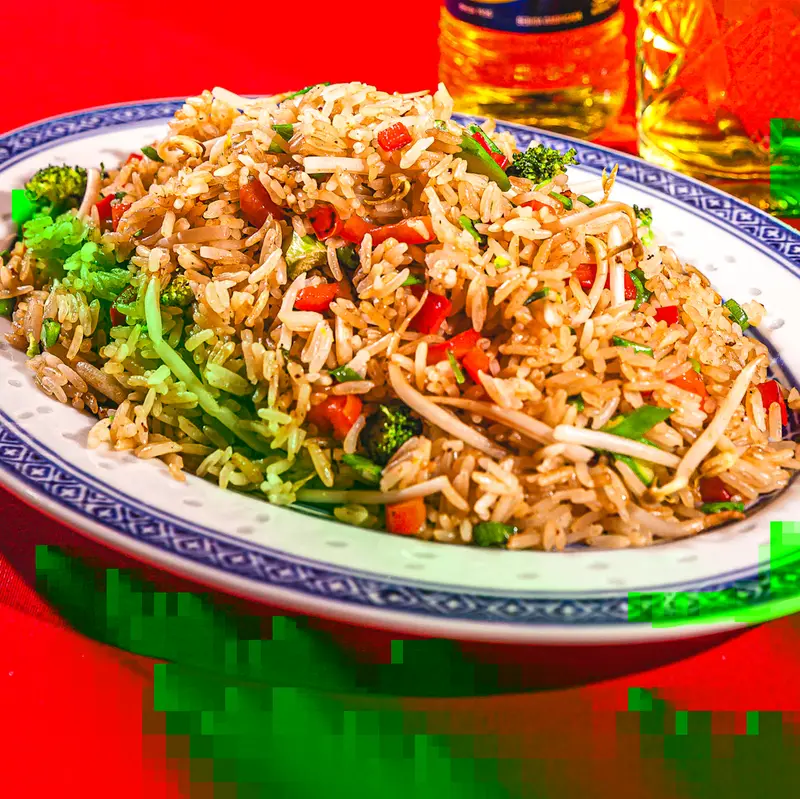 Chaufa vegetariano