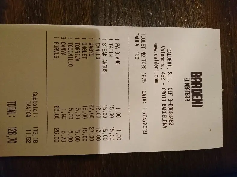 Bardeni el meatbar - Caldeni — foto 5