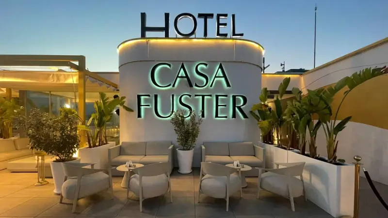 Terraza Mirador Blue View - Hotel Casa Fuster