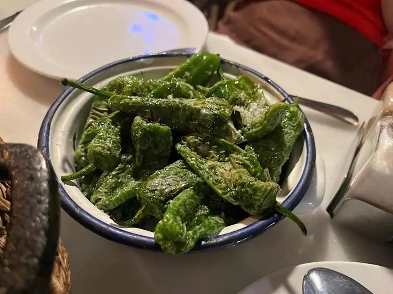 Pimientos del “padrón”