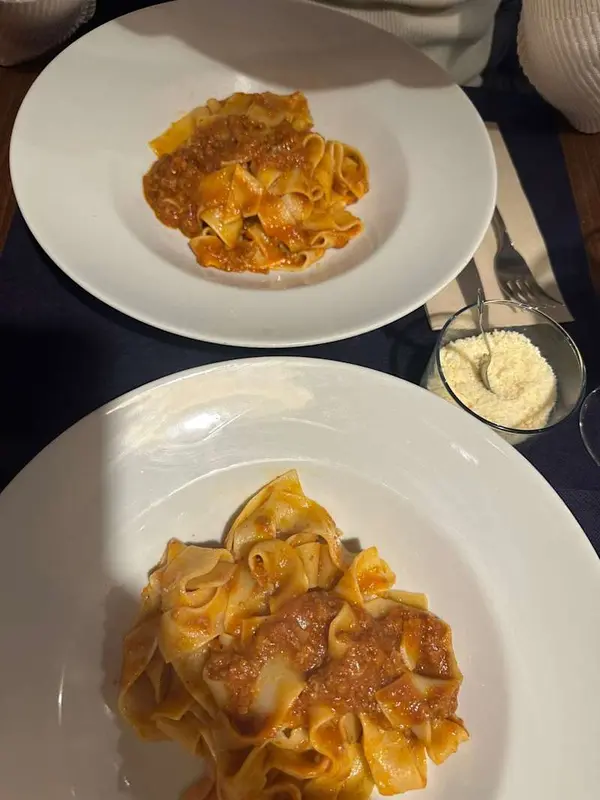 Pappardelle al ragu'