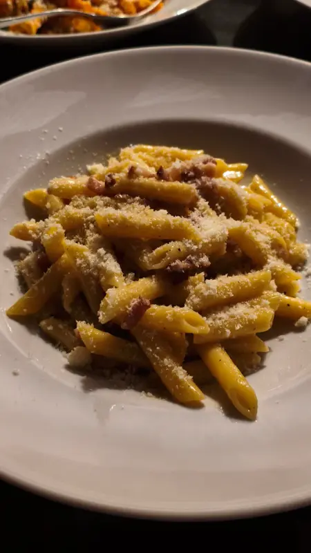 Pennette alla carbonara