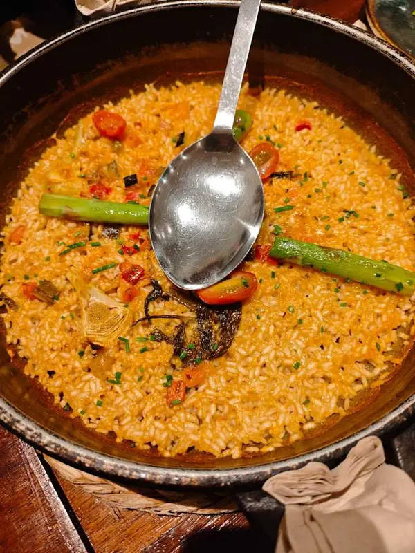 Paella de verdura