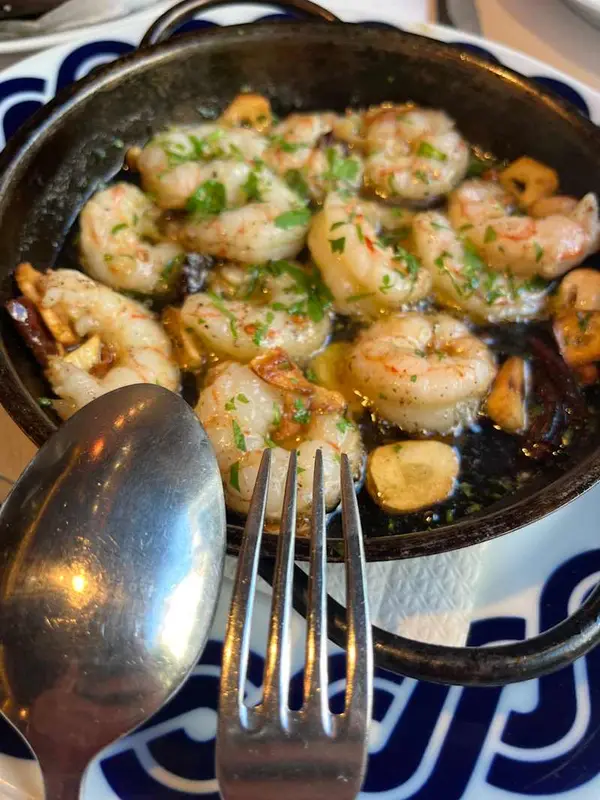 Gambas al ajillo