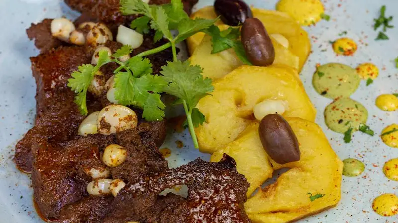 Anticuchos de corazón
