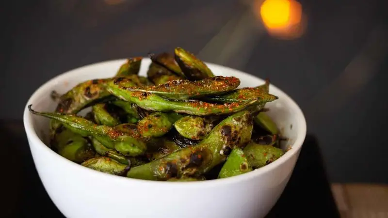 Edamame al wok