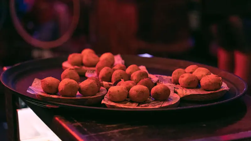 Croquetas caseras de jamón, setas o gorgonzola (2ud)