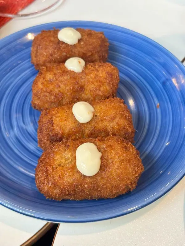 Croquetas de gamba roja