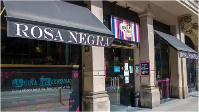 Rosa Negra (Vía Laietana) Bar & Restaurante Mexicano