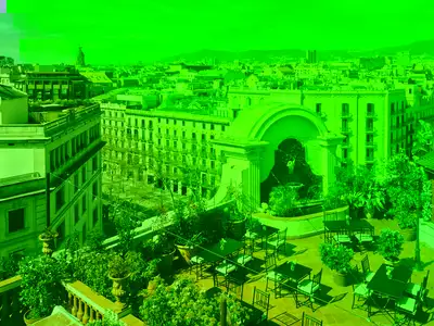 Rooftop Garden - El Palace Barcelona