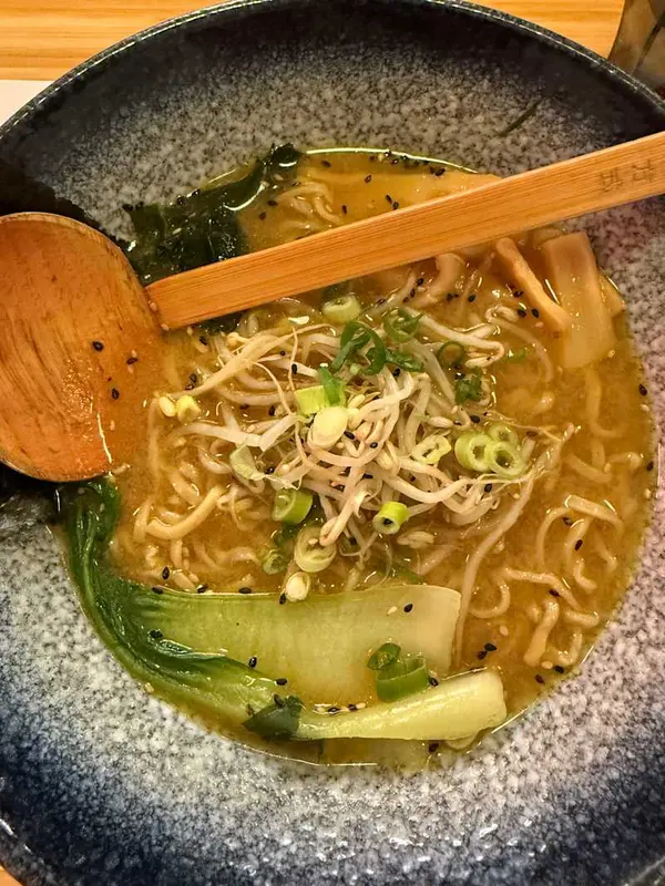Vegetal miso ramen