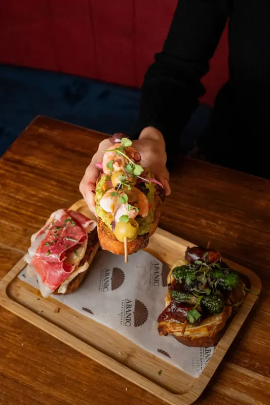 Trio of pinchos 