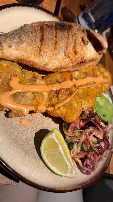 Pescado frito