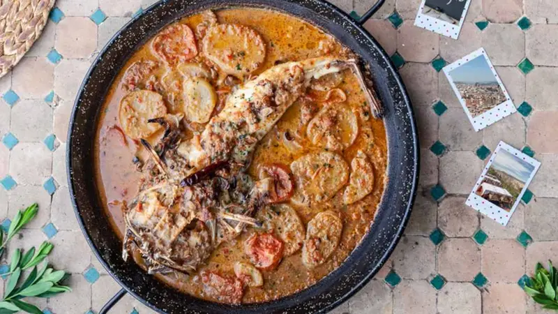 Rapito de rosas al horno