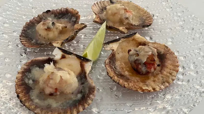 Zamburiñas a la parmesana - 4u.
