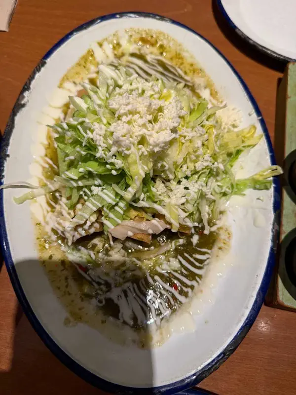 Tostada de pollo