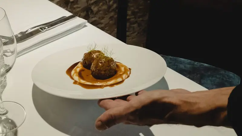 Albóndigas de ternera madurada