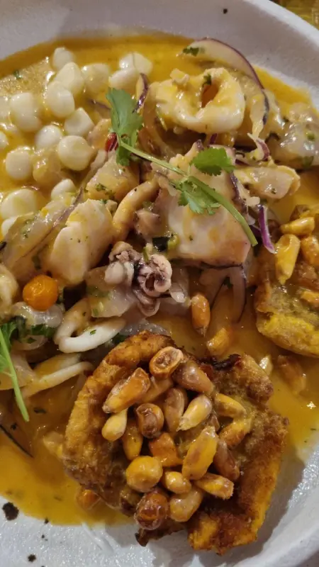 Ceviche mixto amazónico