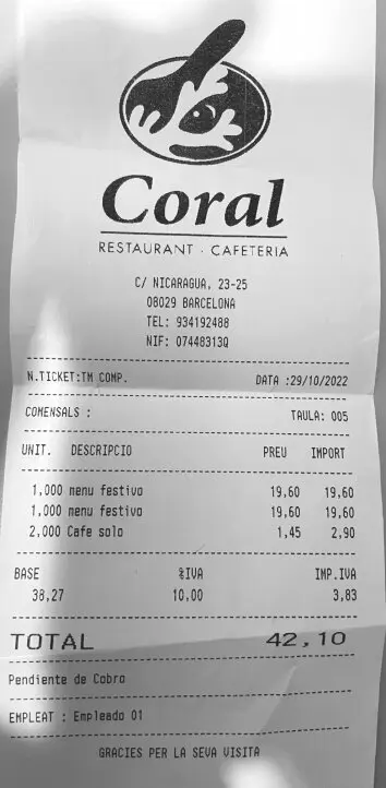Restaurant Cafeteria Coral — foto 5