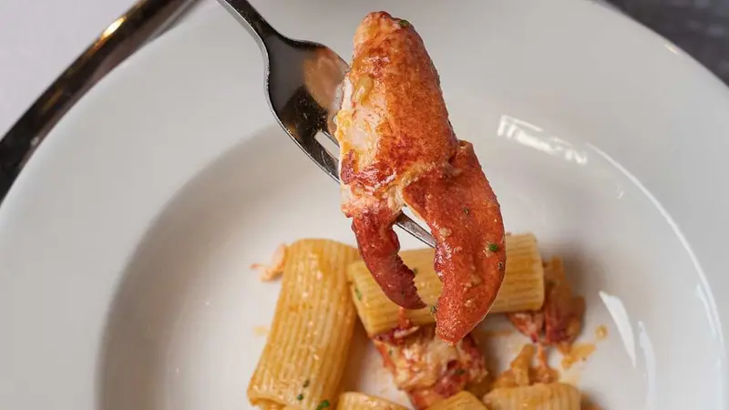 Rigatoni de bogavante